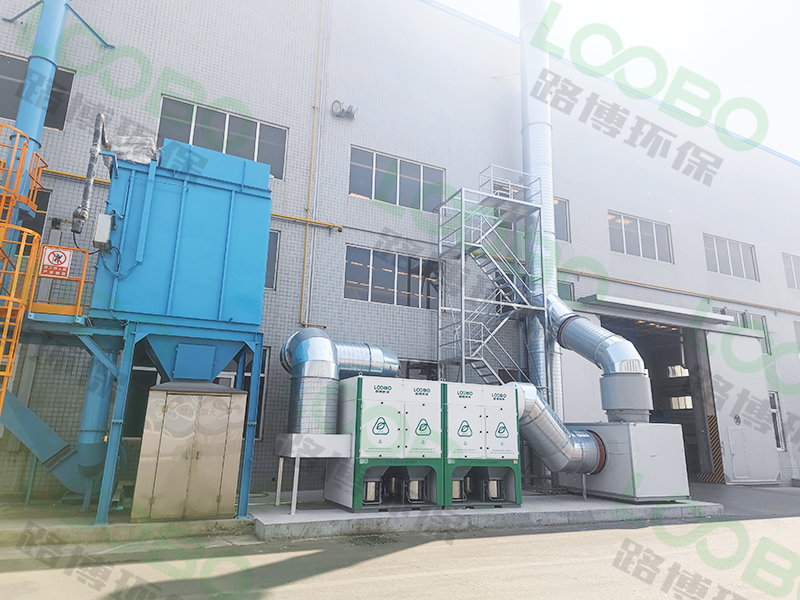 焊接除塵系統(tǒng)竣工-某智能裝備有限公司